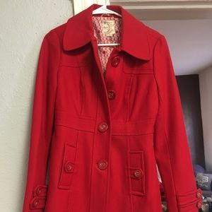 Red Peacoat!